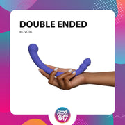 Good Vibes Only - Doppelter Vibrator Leah - Lila