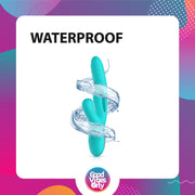 Good Vibes Only - Lisa Stoßender Rabbit-Vibrator mit G-Punkt-Stimulator