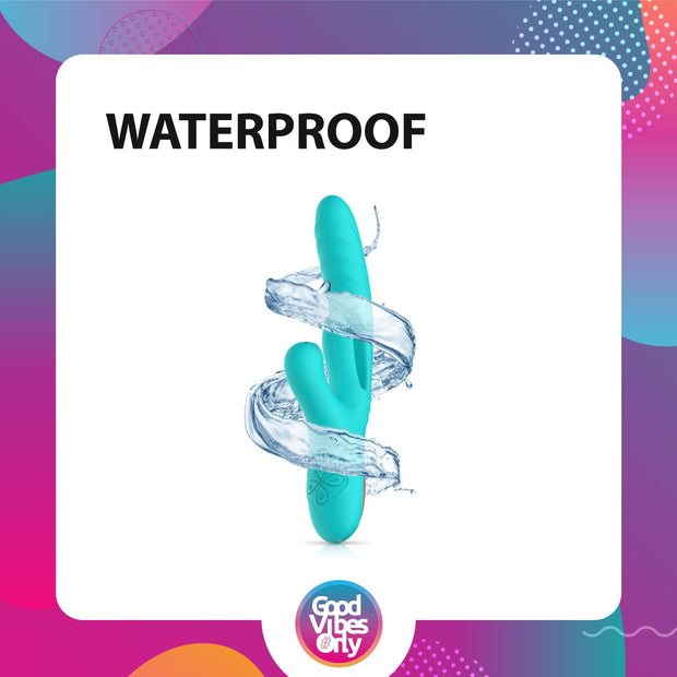 Good Vibes Only - Lisa Stoßender Rabbit-Vibrator mit G-Punkt-Stimulator
