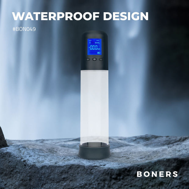 Boners - Penis-Pumpe mit LCD-Bildschirm