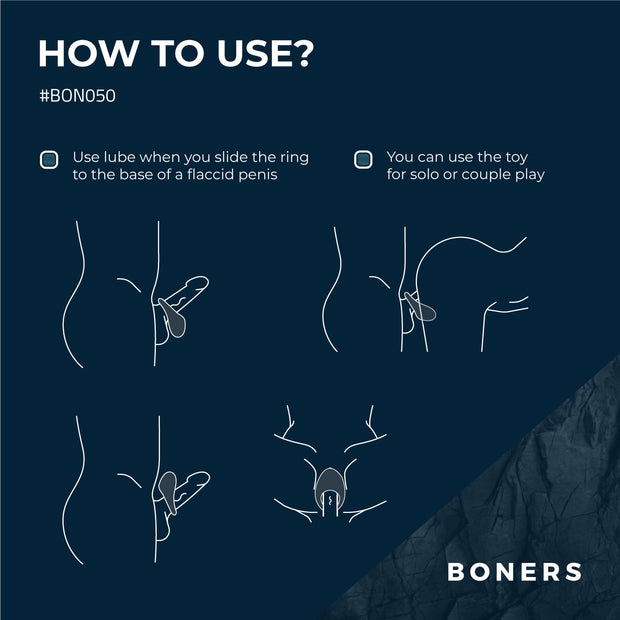 Boners - Vibrierender Cockring