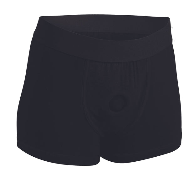 XR Brands - Gurtzeug mit eingebautem O-Ring - Schwarz