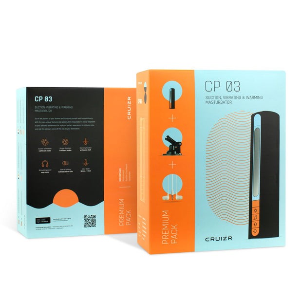 CRUIZR-CP03 Deluxe Vibrierender und saugender automatischer Masturbator mit