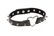 XR Brands - Spiked Heart Choker - Schwarz