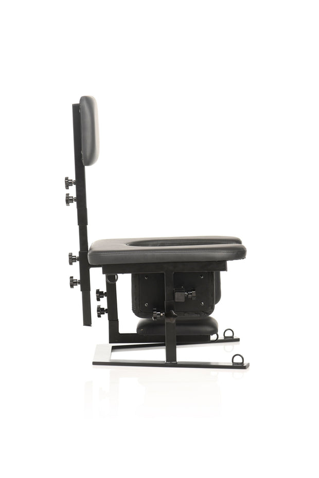 XR Brands - Pleasure Throne Oralsex-Stuhl - Schwarz