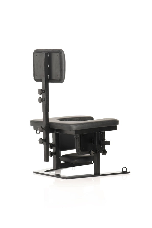 XR Brands - Pleasure Throne Oralsex-Stuhl - Schwarz