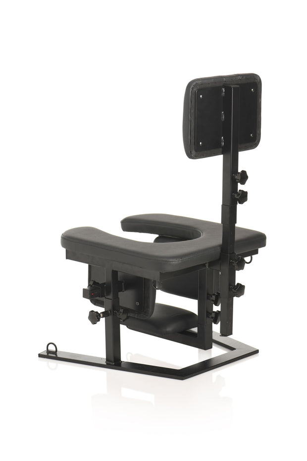 XR Brands - Pleasure Throne Oralsex-Stuhl - Schwarz