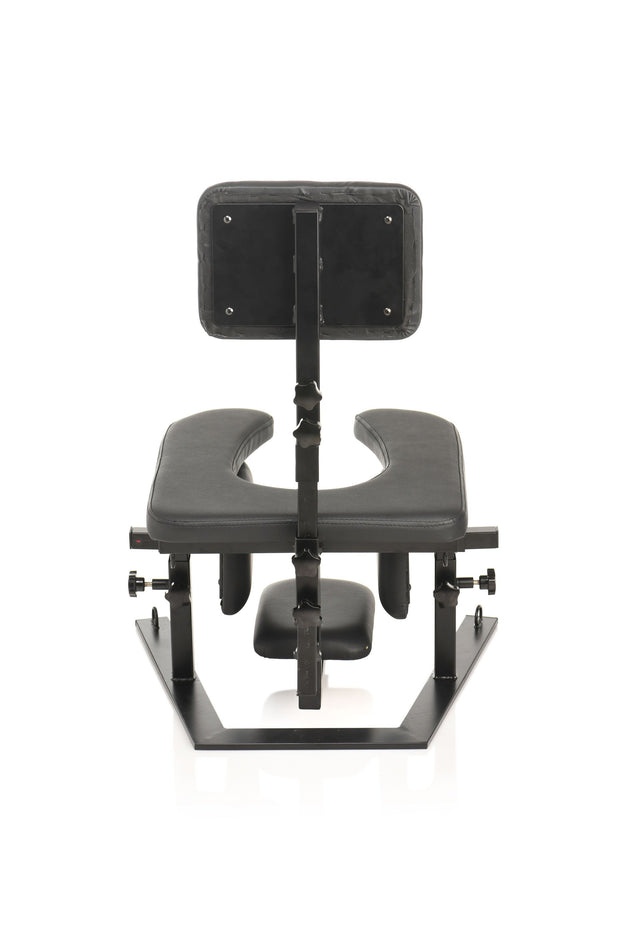 XR Brands - Pleasure Throne Oralsex-Stuhl - Schwarz
