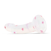 Dildo Collection Flower Power Dildo – Rosa Glitzerdesign 15 cm