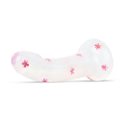 Dildo Collection Flower Power Dildo – Rosa Glitzerdesign 15 cm