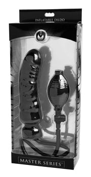 XR Brands - Renegade Aufblasbarer Dildo - Schwarz