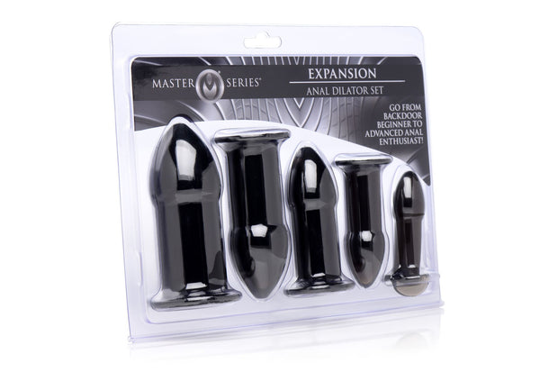 XR Brands - Expansion Anal Dilatatoren-Set - Schwarz