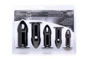 XR Brands - Expansion Anal Dilatatoren-Set - Schwarz
