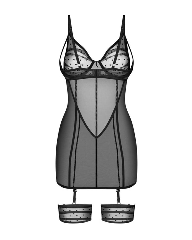 Obsessive - Nuites Chemise - Schwarz