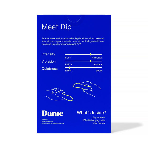 Dame - Dip 2 Vielseitiger Vibrator - Lila