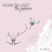 Bloom - The Jasmine C-förmiger Vibrator - Grün