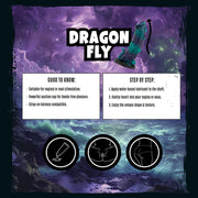 Mythical Mates - Dragonfly Dildo Lila & Grün