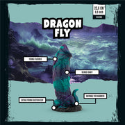 Mythical Mates - Dragonfly Dildo Lila & Grün