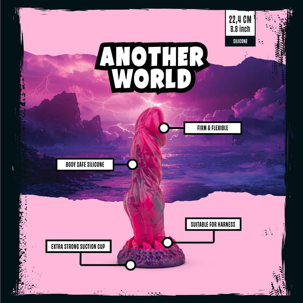 Mythical Mates - Another World Dildo Pink & Lila
