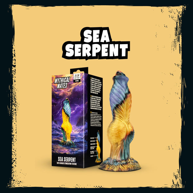 Mythical Mates - Sea Serpent Dildo mit Stoßfunktion