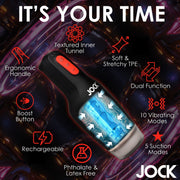 JOCK – Saugender & Vibrationsmasturbator Wiederaufladbar