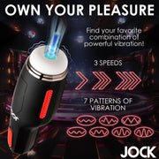 JOCK – Saugender & Vibrationsmasturbator Wiederaufladbar