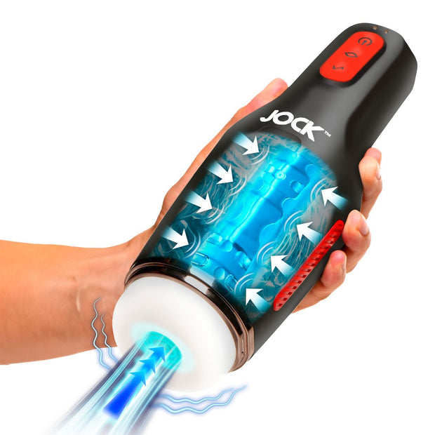 JOCK – Saugender & Vibrationsmasturbator Wiederaufladbar