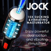 JOCK – Saugender & Vibrationsmasturbator Wiederaufladbar
