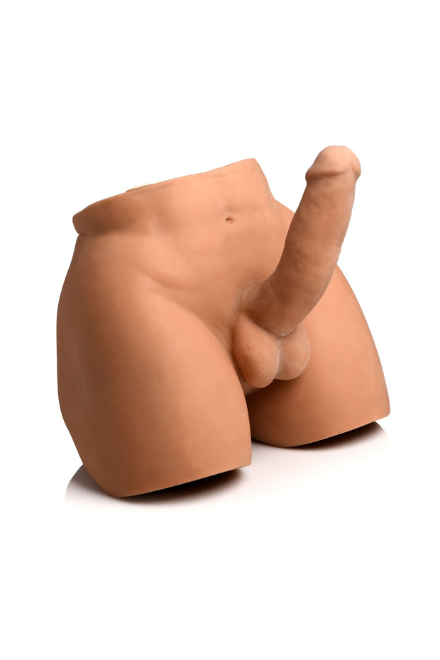 JOCK – Automatisch Quetschender & Vibrations-Masturbator – Mittel