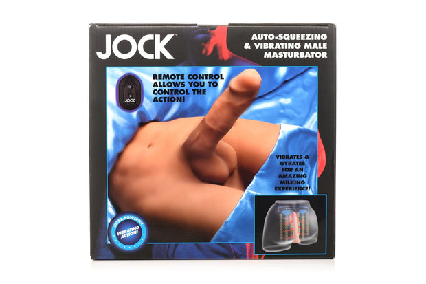 JOCK – Automatisch Quetschender & Vibrations-Masturbator – Mittel