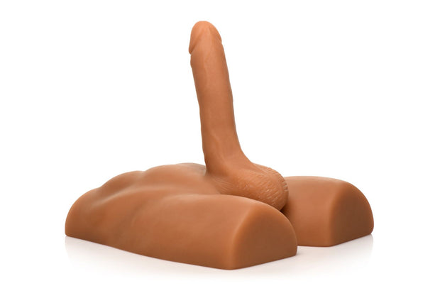 JOCK - Ass Masturbator mit Biegsamem Dildo - Mittlerer Hautto