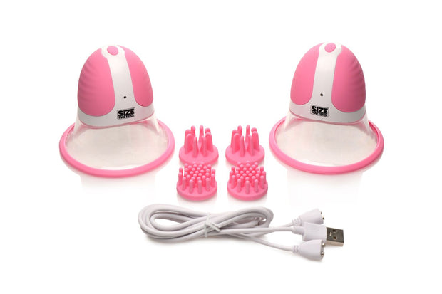 SIZE MATTERS - otierende Nippelsauger - 4 Aufsätze