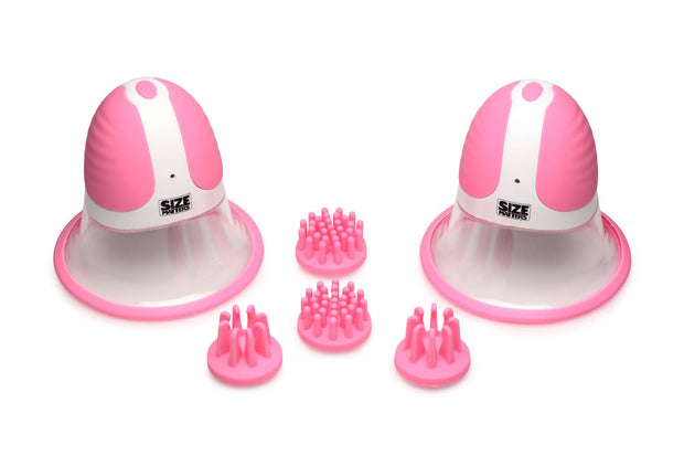 SIZE MATTERS - otierende Nippelsauger - 4 Aufsätze