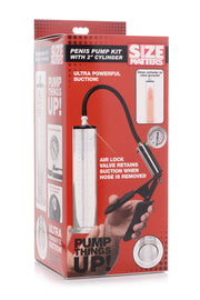 Size Matters - Penis Pumpen Set - Transparenter Zylinder Ø5 cm