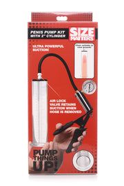 Size Matters - Penis Pumpen Set - Transparenter Zylinder Ø5 cm