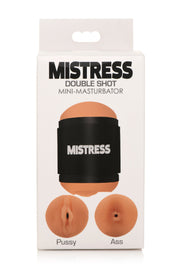 MISTRESS – Double Shot Mini-Masturbator – Beige