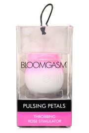 BLOOMGASM - Pulsing Petals Stimulator Pulsierende Rosen-Vibrator - Rosa
