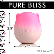BLOOMGASM - Pulsing Petals Stimulator Pulsierende Rosen-Vibrator - Rosa