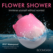 BLOOMGASM - Pulsing Petals Stimulator Pulsierende Rosen-Vibrator - Rosa
