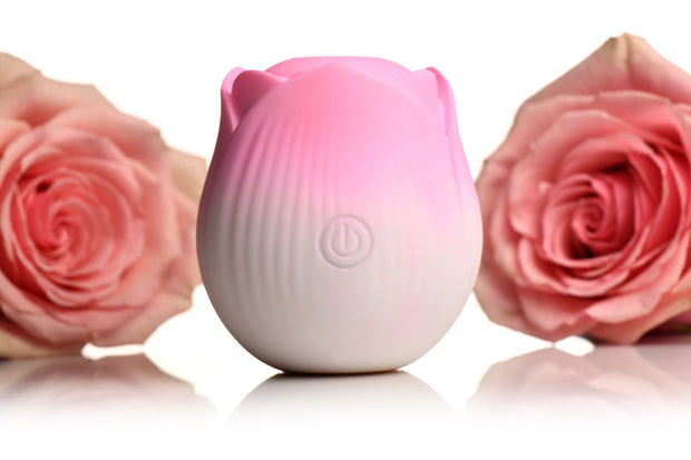 BLOOMGASM - Pulsing Petals Stimulator Pulsierende Rosen-Vibrator - Rosa
