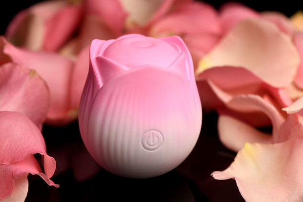 BLOOMGASM - Pulsing Petals Stimulator Pulsierende Rosen-Vibrator - Rosa