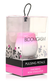 BLOOMGASM - Pulsing Petals Stimulator Pulsierende Rosen-Vibrator - Rosa