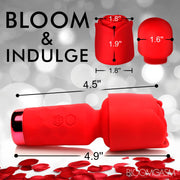BLOOMGASM – Pleasure Rose Mini-Wand-Vibrator – Rot