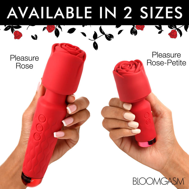 BLOOMGASM – Pleasure Rose Mini-Wand-Vibrator – Rot