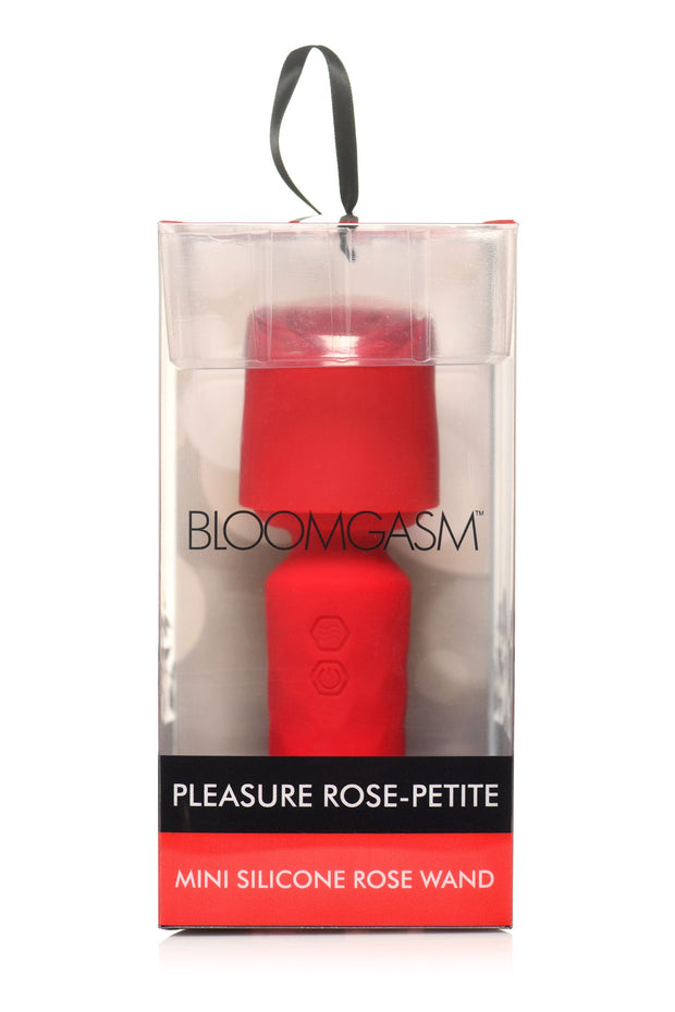 BLOOMGASM – Pleasure Rose Mini-Wand-Vibrator – Rot