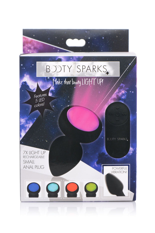 BOOTY SPARKS - Light Up Analplug Wiederaufladbar & Kleines Format