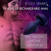 BOOTY SPARKS - Light Up Analplug Wiederaufladbar & Kleines Format