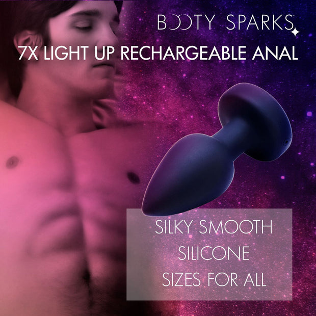 BOOTY SPARKS - Light Up Analplug Wiederaufladbar & Kleines Format