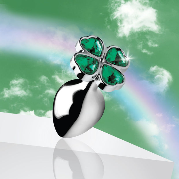 Booty Sparks – Lucky Clover Analplug – Mittel Grün
