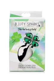 Booty Sparks – Lucky Clover Analplug – Mittel Grün